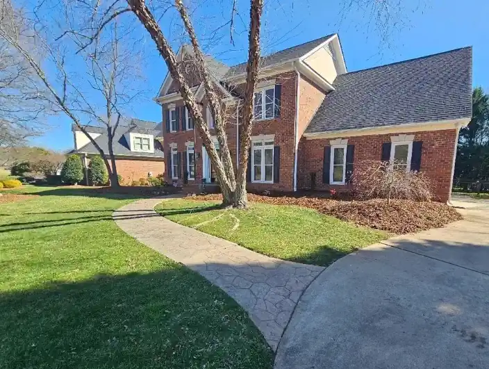 Overseeding a lawn after aeration in Concord, NC